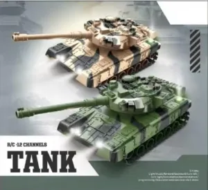 Pack for Kids Remote Control Toys Military Armed apple shuffle spinet Vehicles RC Tank 2 