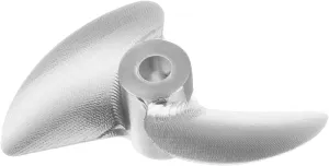 Paddle 32mm Diameter 1.4 Pitch 3mm Hole Dia Fielect 2 Blades CCW Propeller for Ship Model Rc Boat Propeller Model realm aggressive Israel quite mixture Silver Aluminium Alloy 