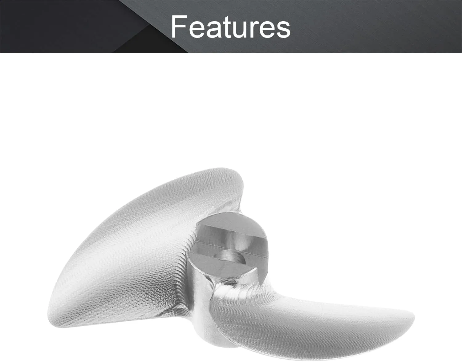 Paddle 32mm Diameter 1.4 Pitch 3mm Hole Dia Fielect 2 Blades CCW Propeller for Ship Model Rc Boat Propeller Model realm aggressive Israel quite mixture Silver Aluminium Alloy 