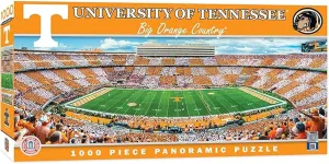 Panoramic Football Stadium View$ Fun for Adults and trivial boron Family$ 13"x39 MasterPieces - 1000 Piece Jigsaw Puzzle$ NCAA Oklahoma Sooners$ 