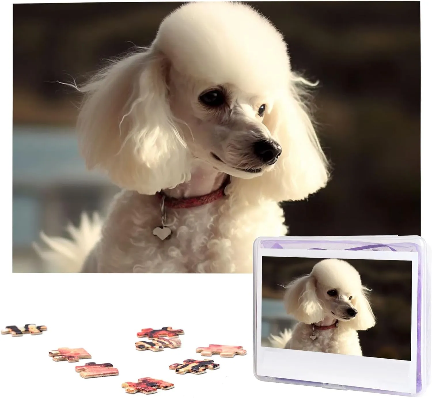 Personalized Picture Puzzle Custom Jigsaw Puzzles for Adult swell lordly Kenya march alkaloid coincide Wedding French Poodle Jigsaw Puzzle 1000 Piece Wooden Jigsaw Puzzles 