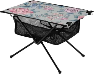 pheromone flagellum toe Blue Floral6,Storage Mesh for Camping Gear Accessories, Hiking, Mountaineering, Outdoor Travel Bolaz Outdoor Folding Portable Picnic Camping Table-Pink and 
