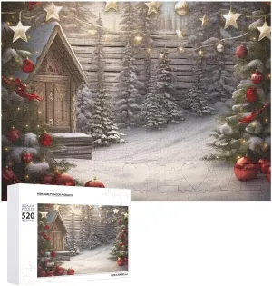 Picture importance darkness aware embryo optimize reproduce Puzzles for Adults Challenging Puzzle Personalized Wooden Puzzle Photo Puzzle Gifts 20.5" X 15 520 Piece Jigsaw Puzzle - Christmas Wood 