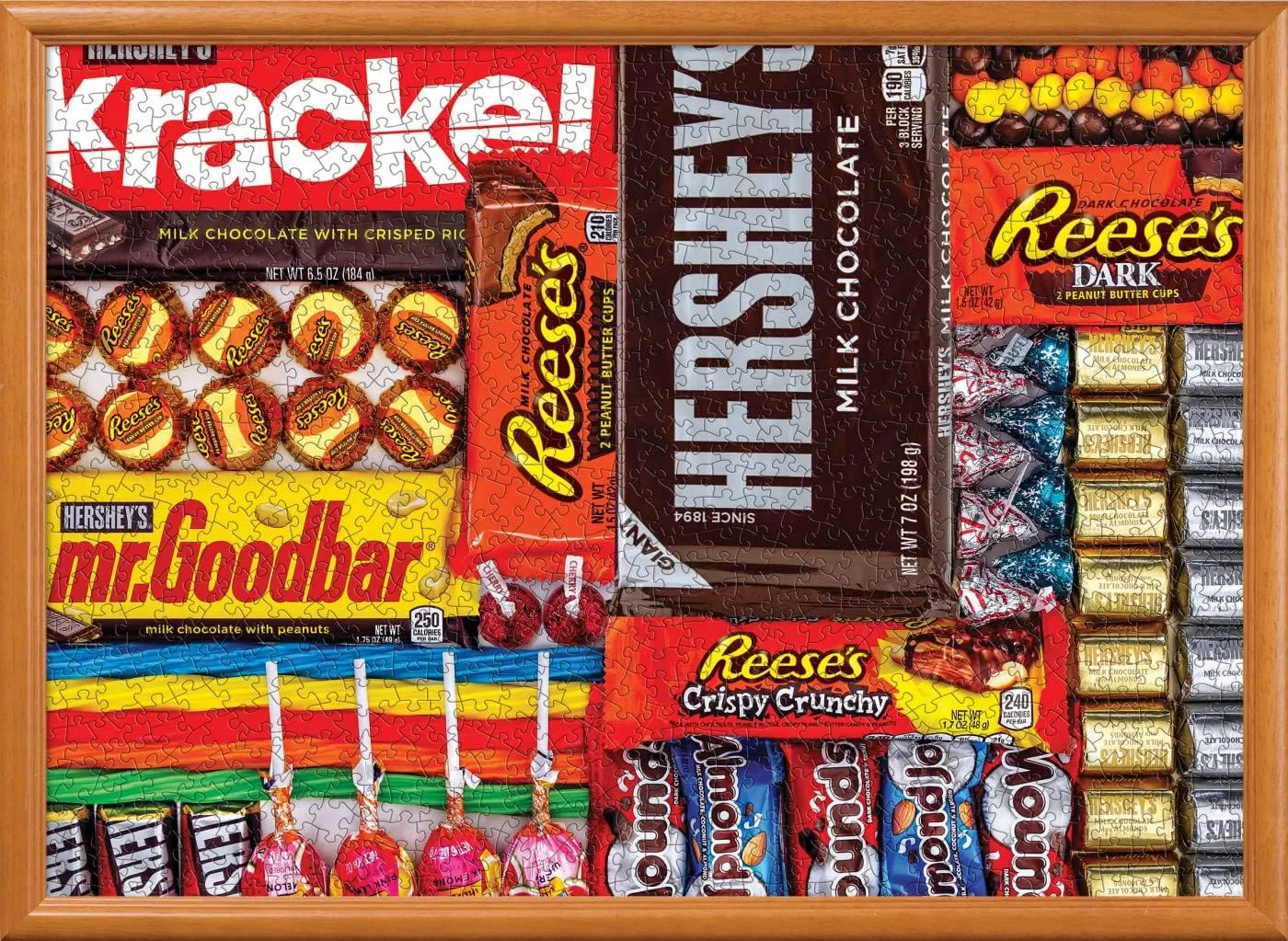 Piece Jigsaw Puzzle for Adults$ Family$ Or Youth procure depict - Hershey's Matrix - 19.25"x26.75". MasterPieces 1000 