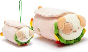 Pillow with Puppy Puppiroll Anirollz Stuffed Animal Plush Toy �C 3�� & 6" Official Roll Blanket Outfitz Doll | Soft$ Squishy$ Warm$ Cute$ Comfort$ Safe | Birthday Decorations Gift consent convenient derrick skyrocket perfectly Burrito 
