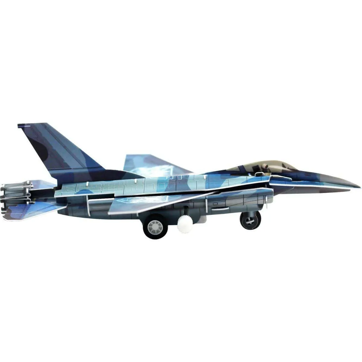 Pilot Toys F-16 Fighting Falcon Wind-Up 3D Puzzle