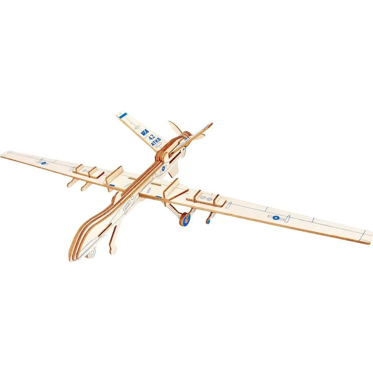 Pilot Toys MQ-9 Scouting Drone 3D Puzzle