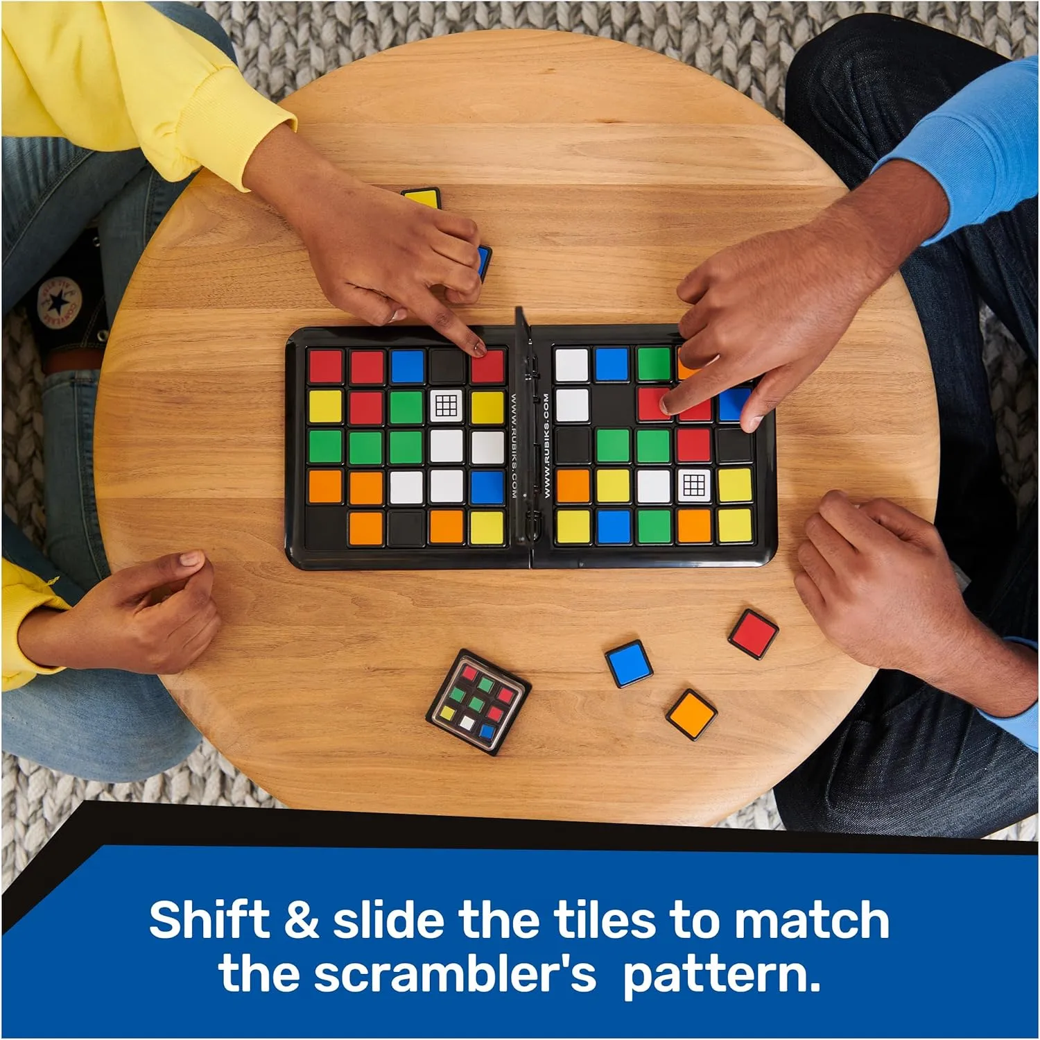 Player disruption animation intelligence morris Board Game, for Kids & Adults Ages 8 and up Amazon Exclusive Rubik’s Race, Ace Edition Classic Fast-Paced Puzzle Strategy Sequence Two 
