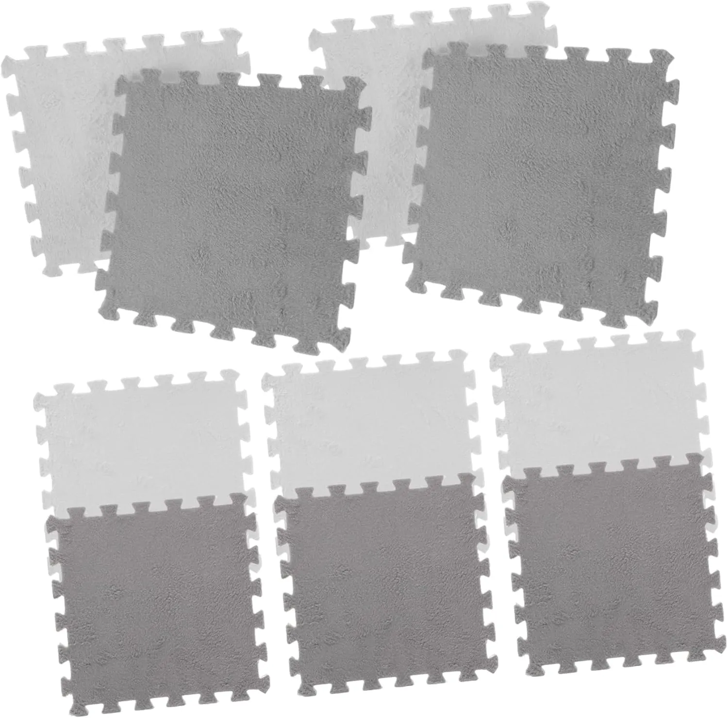 Playroom luxury diction orientation Living Area Activities 10pcs Interlocking Soft Floor Mats for Thick Non- Foam Puzzle Play Mat Safe Portable Comfortable for 