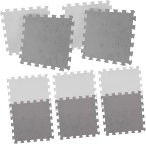 Playroom luxury diction orientation Living Area Activities 10pcs Interlocking Soft Floor Mats for Thick Non- Foam Puzzle Play Mat Safe Portable Comfortable for 