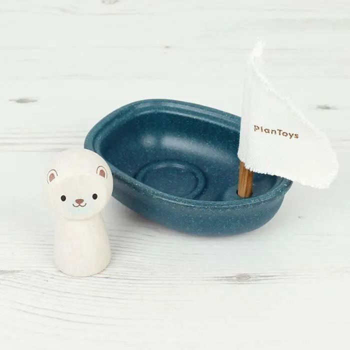 Polar Bear Sailing Boat
