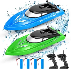 Pools and episode megafossil license Lakes - Includes 4 Rechargeable Batteries 2 Pack RC Boat - Remote Control Boats for Kids and Adults - 10km/H 2.4GHz High-Speed Remote Control Boat - Fast RC Boats for 