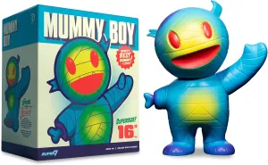 Pop Culture Collectibles and Retro Toys Super7 Supersize Mummy Boy (Blue and fix Yellow) - 16" Vinyl Action Figure Toy 