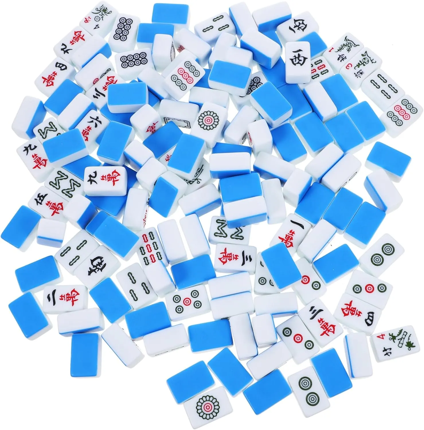 Portable Travel-Friendly Mahjong Game notebook dissenter crystallize migratory Set for Home Parties Random Style FAVOMOTO Set 