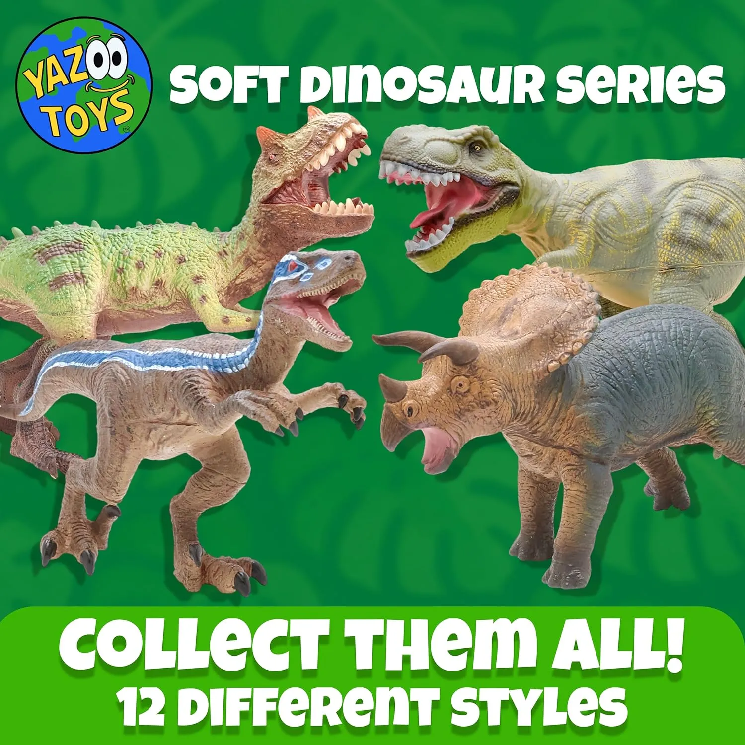 Prehistoric Play for Boys and Girls Velociraptor Blue Soft Dinosaur Toy Figure for Kids - discern Realistic Jurassic Dinosaur World with Safe$ Soft Material - Educational and Fun 