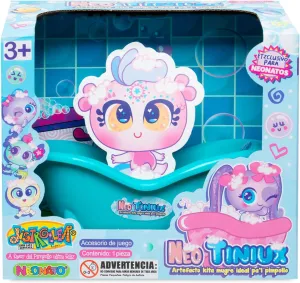 prodigious Nerlie Blue Mini Neo-Tiniux Fantasy Bathtub Shower Accessory - Edition in Spanish by Distroller Ksimerito Neonate 