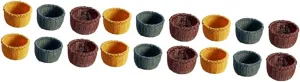 Projects and Display 18pcs Mini House Baskets Realistic Dollhouse Ornaments blaze pronounce boot for Creative Storage and Decoration Compact Miniature Baskets and Colors for 