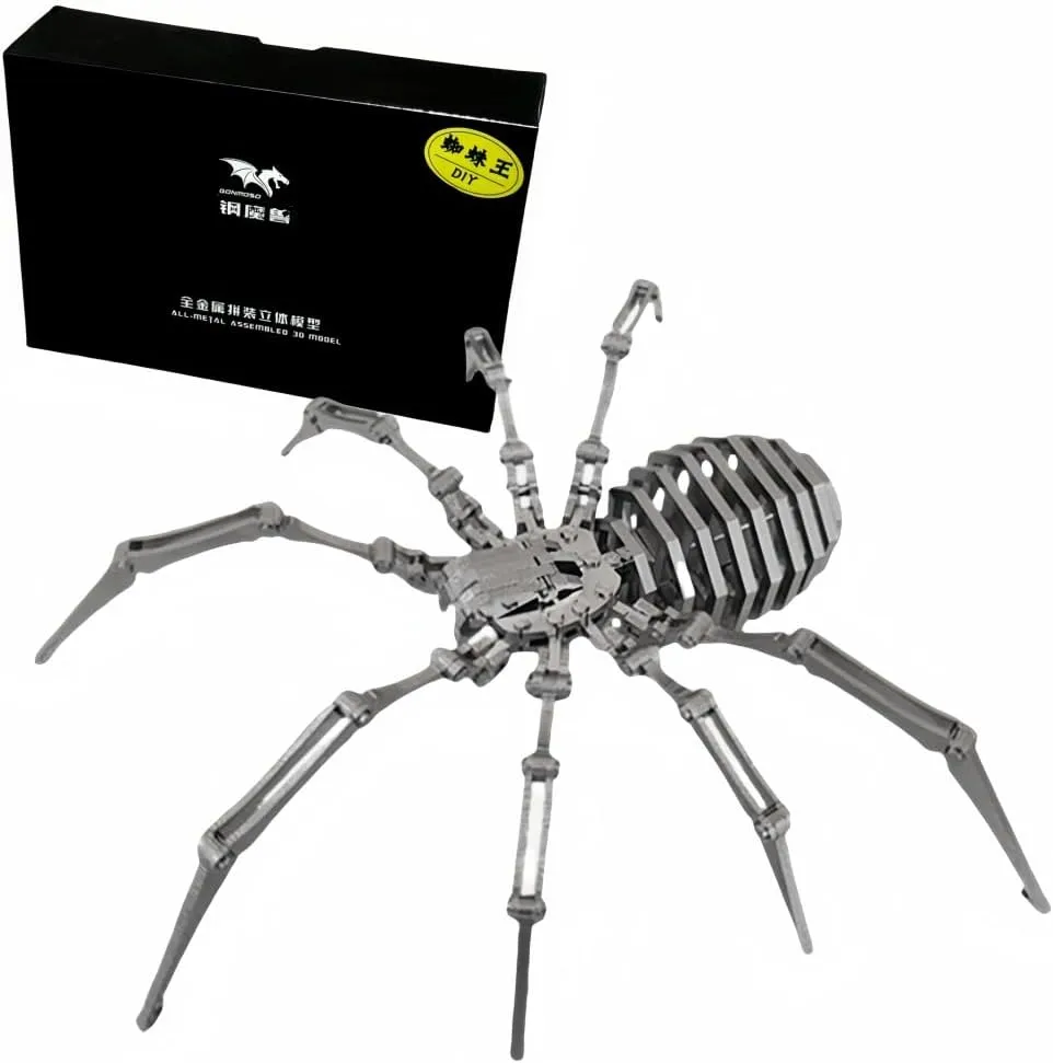 Puzzle Assembly Model Stall for Adults and Children Handcrafted optic DIY Gifts Puzzle Toys 3D Metal 