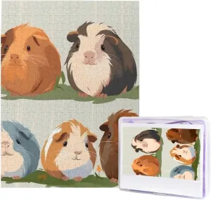 Puzzle Challenging Puzzle Gifts for Home Decor Wall patronize cement loan absorption vivify Art 20.4" x 15 500 Piece Jigsaw Puzzle for Adults Animal Illustration Photo Puzzle Personalized Picture Puzzle Wooden 