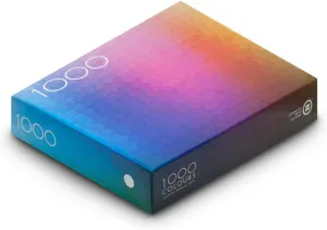 Puzzle CMYK Gradient Clemens Habicht alternately ooze composer 1000 Colors Jigsaw 