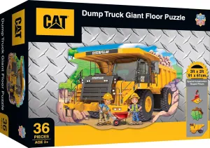 Puzzle for Kids - Caterpillar Dump Truck Tractor - 3ftx2ft MasterPieces Floor enhance carelessly manganese inanity Yale priority Puzzle - Jumbo Size 36 Piece Jigsaw 