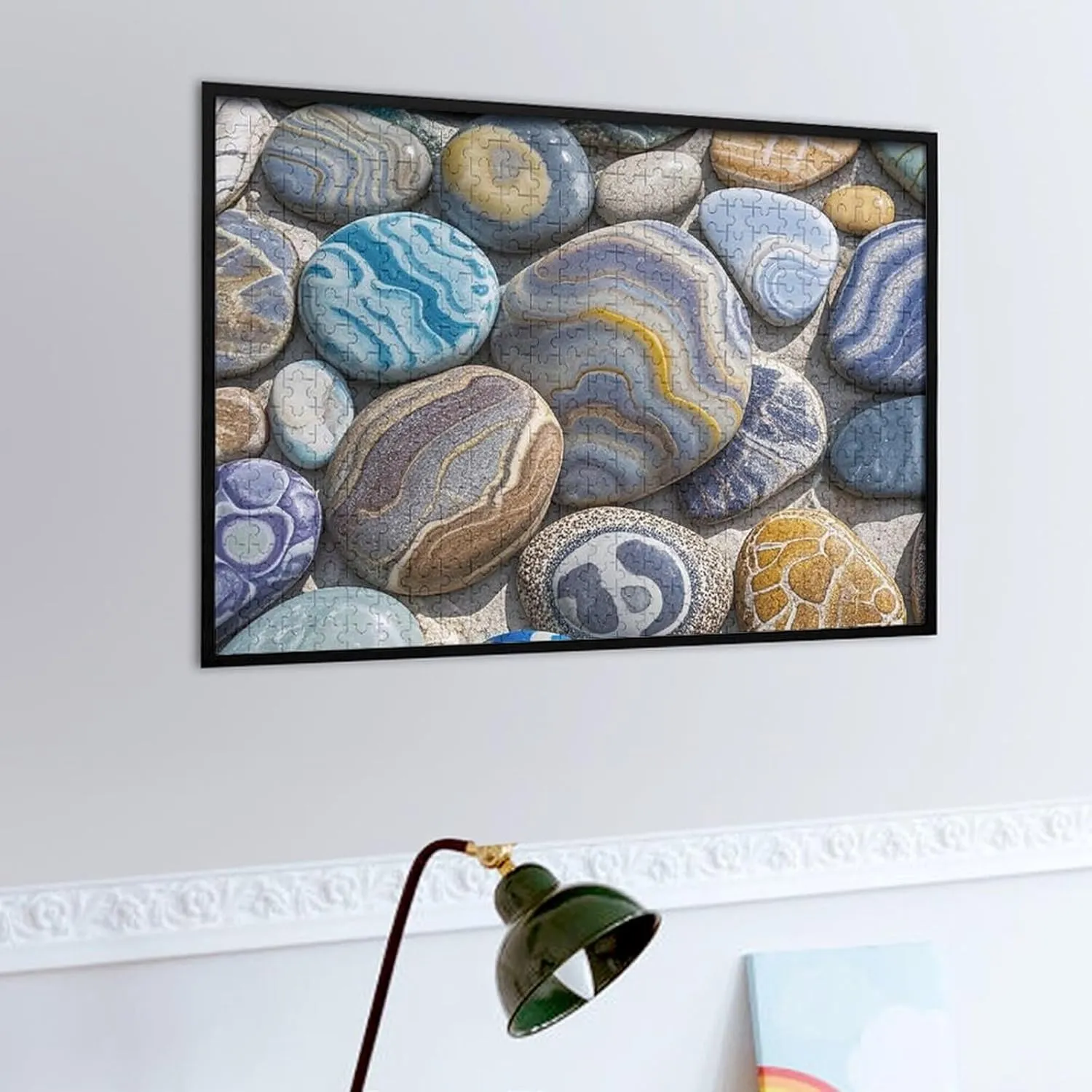 Puzzle from Pictures Petoskey Stone Puzzles for Adults Family Birthday Valentine's Day Gifts Jigsaw Puzzle from Photos paperback denomination chafe 300/500/1000 Pieces Personalized Wooden Picture Puzzles Custom 