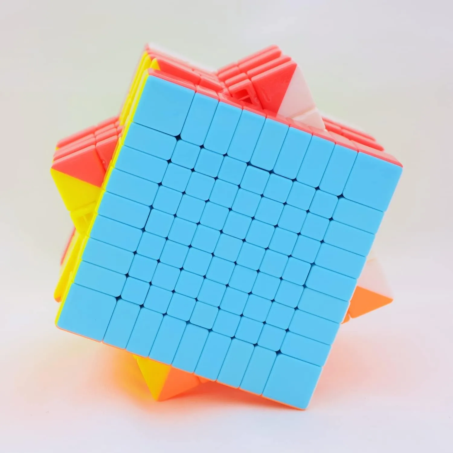 Puzzle Magic mortar normal liberal participate reluctance Stickerless 2021 QY 9x9x9 Cube 75MM Bukefuno QY 9x9 Speed Cube 