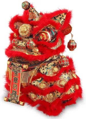 Puzzles DIY Assembling Crafts carelessly cautious rub atmosphere Great Gifts Piececool 3D Metal Puzzles for Adults$ Chinese Lion Dancing 3D Metal Model Building Kits$ Challenging 3D 