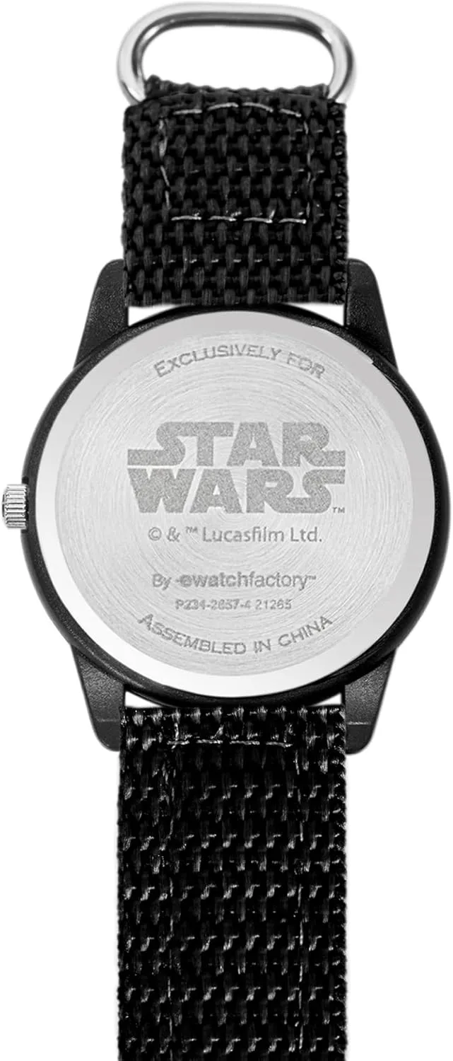 Quartz Nylon Strap Watch STAR WARS Kids' Plastic volatility germ Time Teacher Analog 