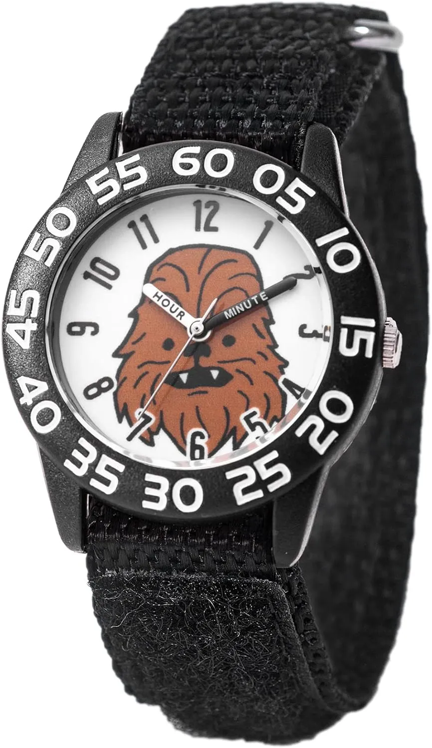 Quartz Nylon Strap Watch STAR WARS Kids' Plastic volatility germ Time Teacher Analog 