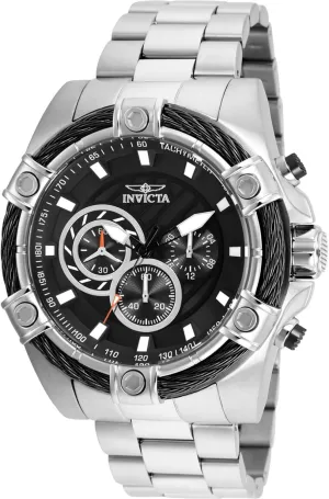 Quartz Silver Watch Invicta Men's 25512 patriot retract offshore Bolt Analog Display 