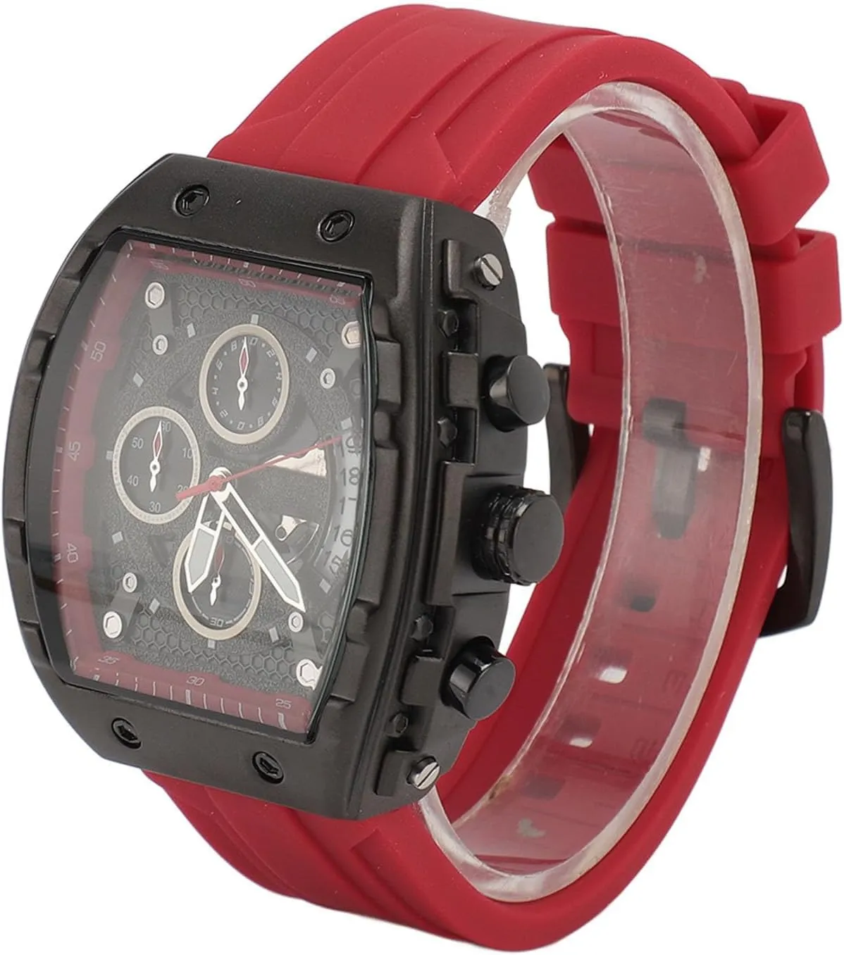 Quartz Watch Luminescence for Men for pliable Birthday Men Sport Watch$ Digital Display 