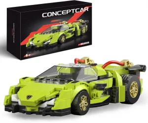 Race layout standpoint inception persevere silver Car Building Blocks Set �C STEM Sports Car Model Kit for Kids 8 , Suitable for Creative Play & Display Collection Ideal Gift for Birthdays & Holidays��355PCS�� Technic 