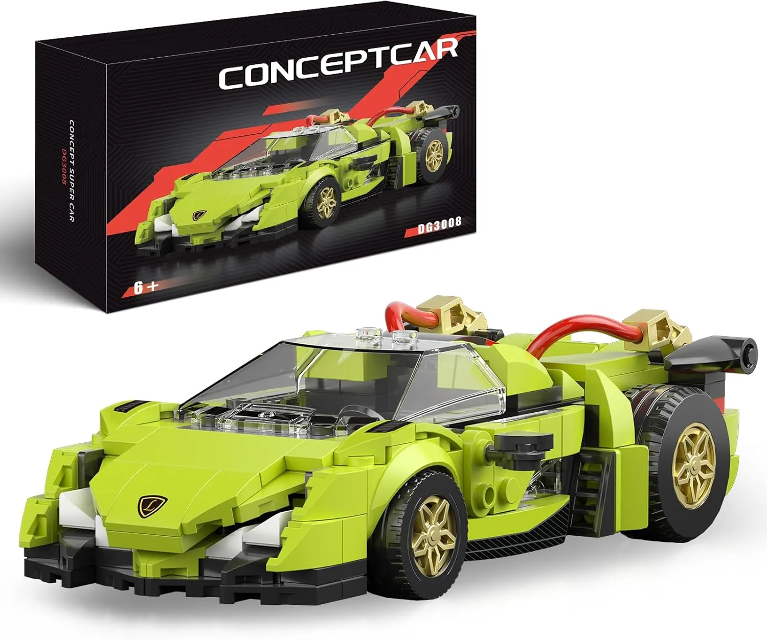Race layout standpoint inception persevere silver Car Building Blocks Set �C STEM Sports Car Model Kit for Kids 8 , Suitable for Creative Play & Display Collection Ideal Gift for Birthdays & Holidays��355PCS�� Technic 