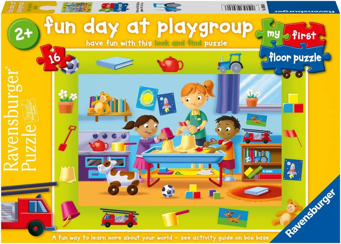 Ravensburger My First Puzzles Fun Day at Playgroup 16 pc Floor Puzzle