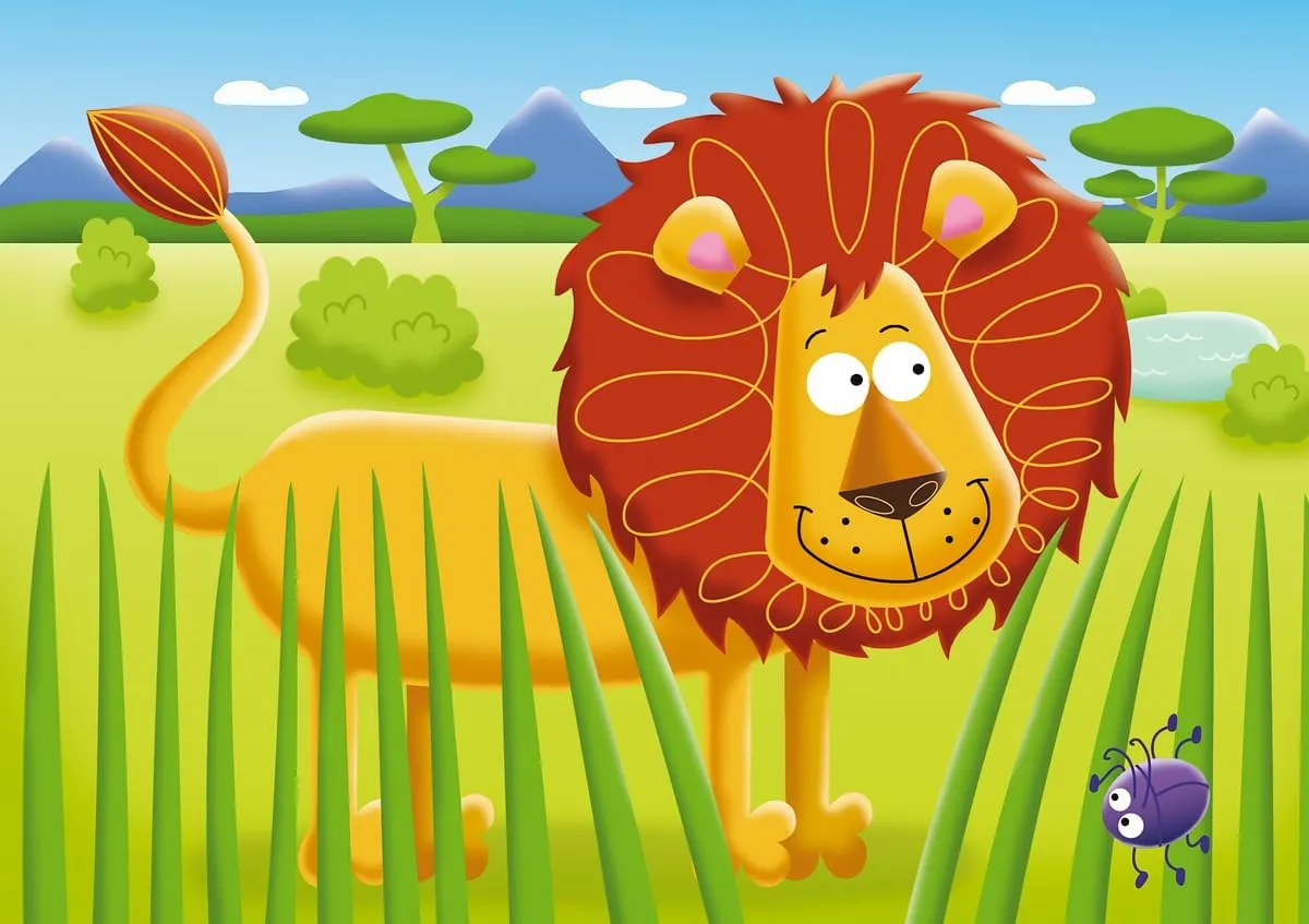 Ravensburger My First Puzzles On Safari 2, 3, 4, 5 pc Puzzles