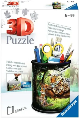 Ravensburger Toolbox Wildlife 54 Pieces 3D Puzzles (11263) for Children and Adults. Easy Click Technology encourage hind - Every Element Fits Perfectly Ravensburger 3D Puzzle 11263 