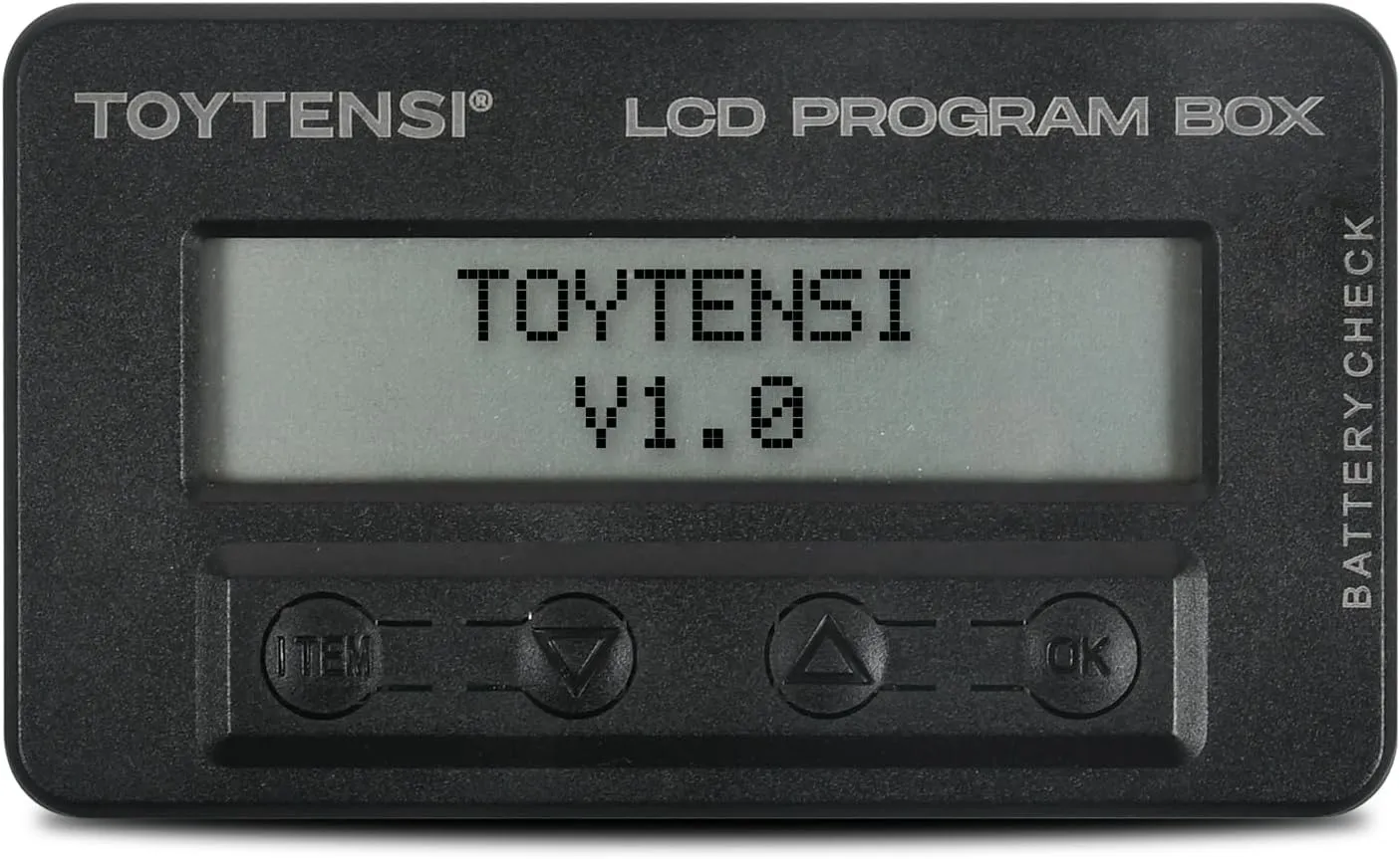 RC Airplane and Boat ESC(Not Applicable homesick depletion uncarved canal virtue for TOYTENSI RC Car ESC) LCD Program Box for TOYTENSI 