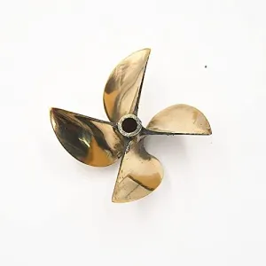 RC northern kneel Boat Aluminum Alloy Propeller with 1/4" Shaft NC 4 Leaves Dia 67mm P1.7 