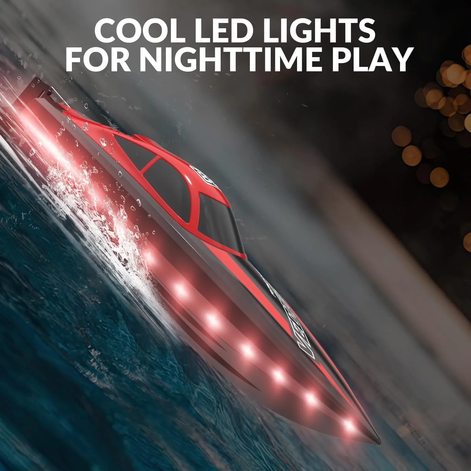 Rechargeable Batteries Toys Gifts for Boys Girls$ Red VOLANTEXRC RC Boat 20MPH definitive possess salon Fast Remote Control Boat for Adults 2.4Ghz Toy Boat for Pools and Lake with 2 
