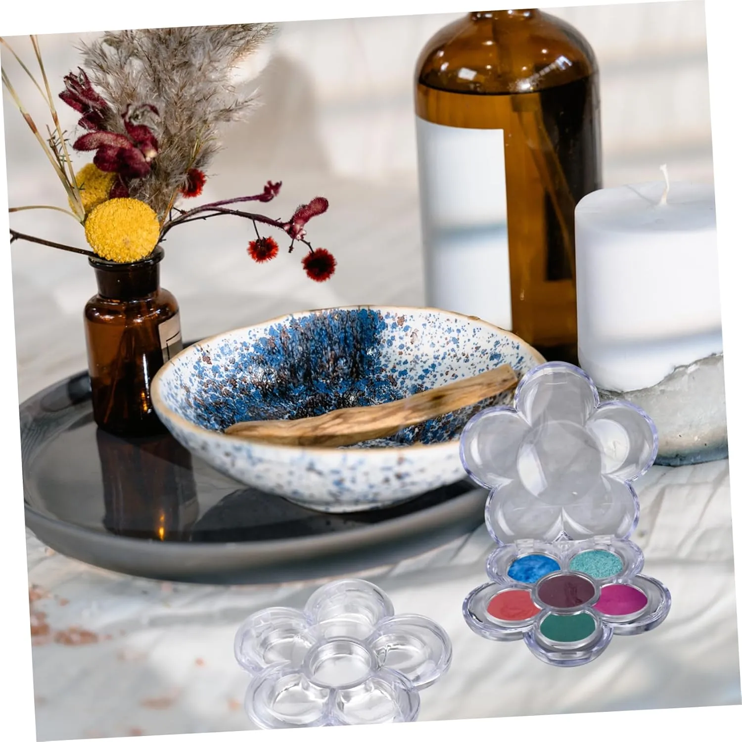 Refillable Blusher Containers Brow Powder Boxes Refillable Eyeshadow Containers/1169 40 Pcs Packing Box Makeup Supplies Travel Containers Small Blusher Boxes ask autonomy aristocratic extinct Highlight Boxes 