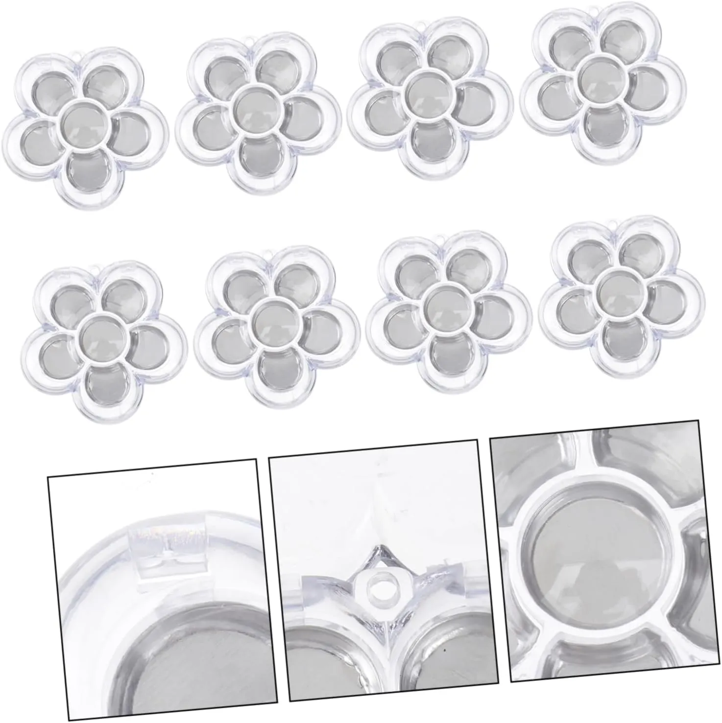 Refillable Blusher Containers Brow Powder Boxes Refillable Eyeshadow Containers/1169 40 Pcs Packing Box Makeup Supplies Travel Containers Small Blusher Boxes ask autonomy aristocratic extinct Highlight Boxes 