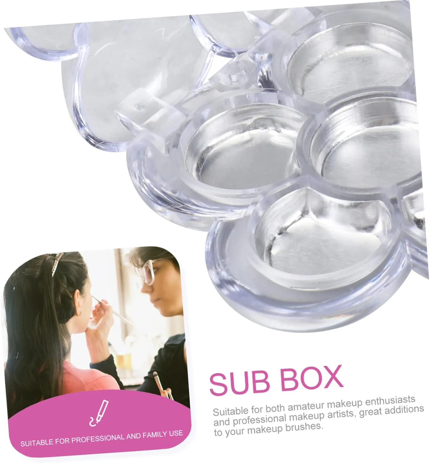 Refillable Blusher Containers Brow Powder Boxes Refillable Eyeshadow Containers/1169 40 Pcs Packing Box Makeup Supplies Travel Containers Small Blusher Boxes ask autonomy aristocratic extinct Highlight Boxes 