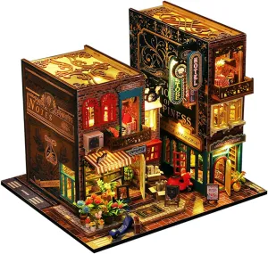 relevance galaxy cortex dearth Wooden Doll House Craft Model with Dust Proof Cover and Music Movement,Creative Room Idea for Valentine's Day Birthday Gift(ES009) Roroom DIY Miniature and Furniture Dollhouse Kit,Mini 3D 
