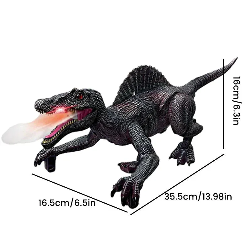 Remote - Controlled Dinosaur with Mist Spray Function
