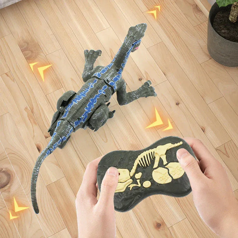 Remote - Controlled Dinosaur with Mist Spray Function