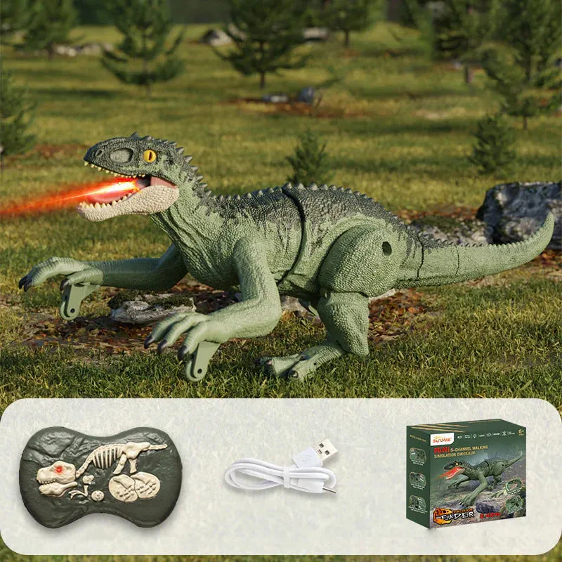 Remote - Controlled Dinosaur with Mist Spray Function