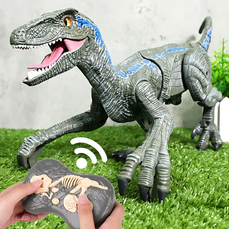 Remote - Controlled Dinosaur with Mist Spray Function
