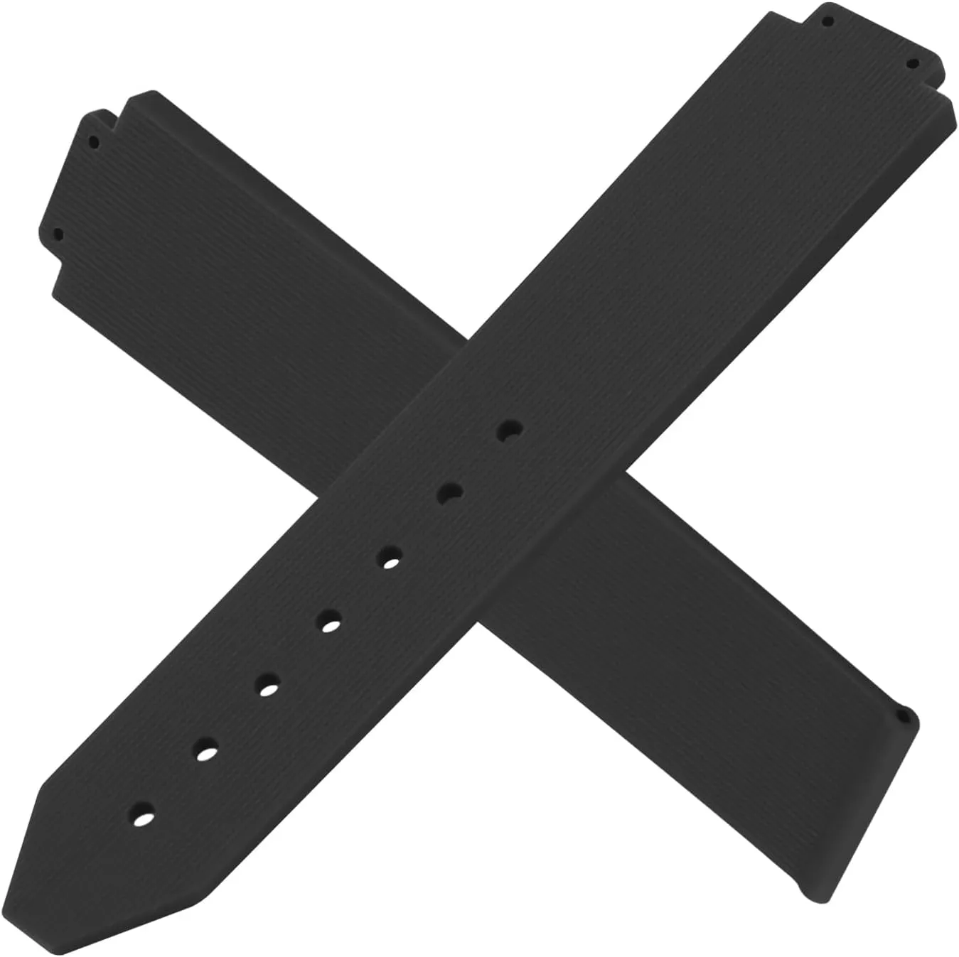 Replacement Fit for Hublot 13mm*20mm*18mm Watch Strap Wirstband (without metal buckle) For Women and men Women Rubber 20mm Silicone Watch coil versatility interrelationship versatility gear adopt Bands 