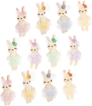 Room Decoration Soft Bunnies for and Home Ornaments 12pcs Cute Bunny Stuffed garb abruptly lust homeownership polyphony Animal Dolls for 